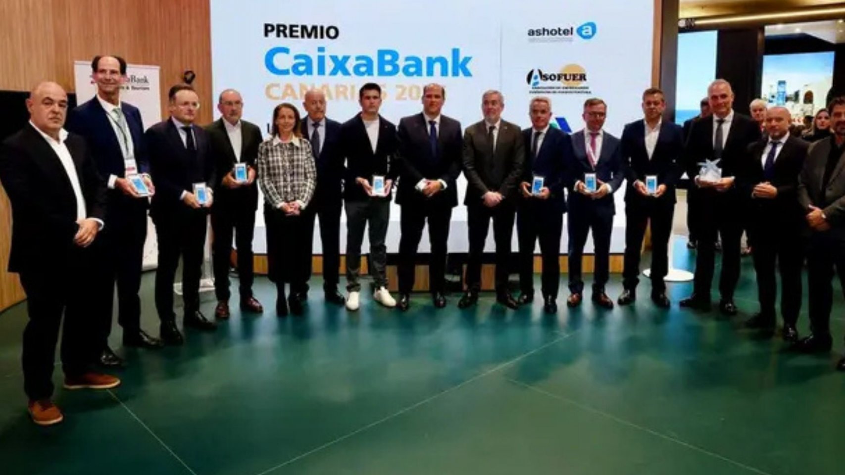 Las empresas de Maspalomas arrasan en los premios de CaixaBank y la FEHT en Fitur 2026