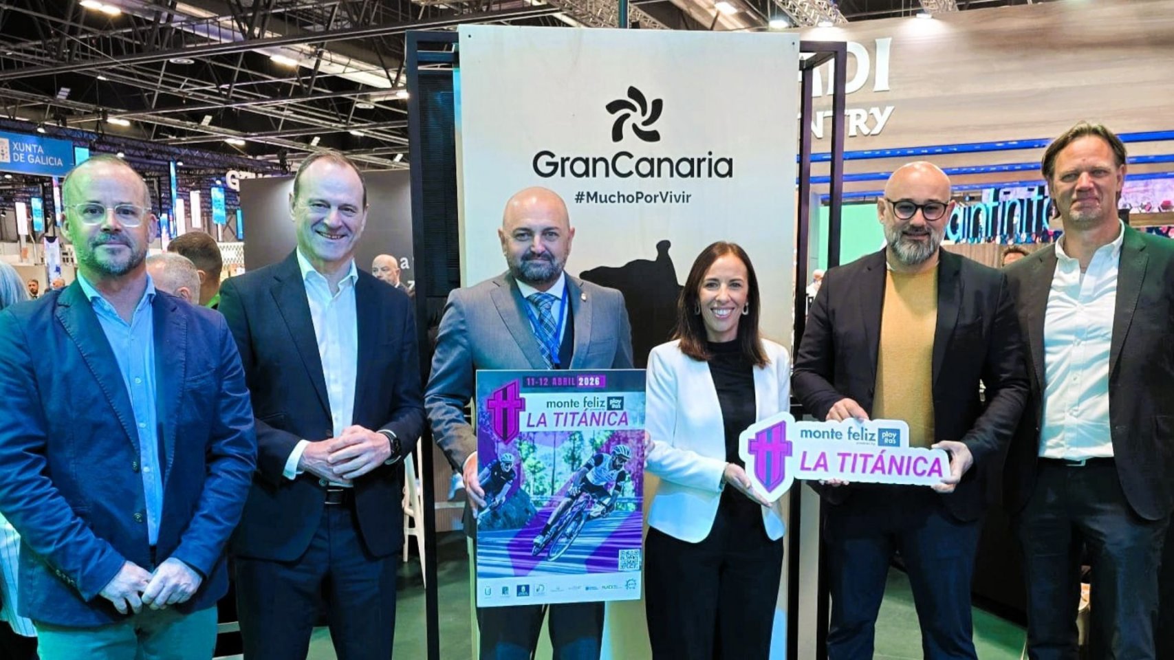 Monte Feliz – powered by Playitas Desafío La Titánica se presenta en Fitur con nueva identidad y recorridos renovados