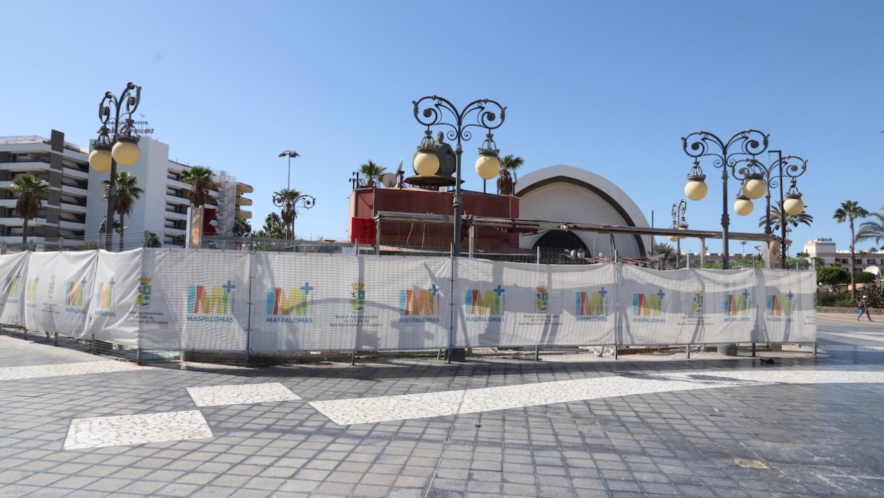 Antiguo kiosko  Opera de Plaza Maspalomas