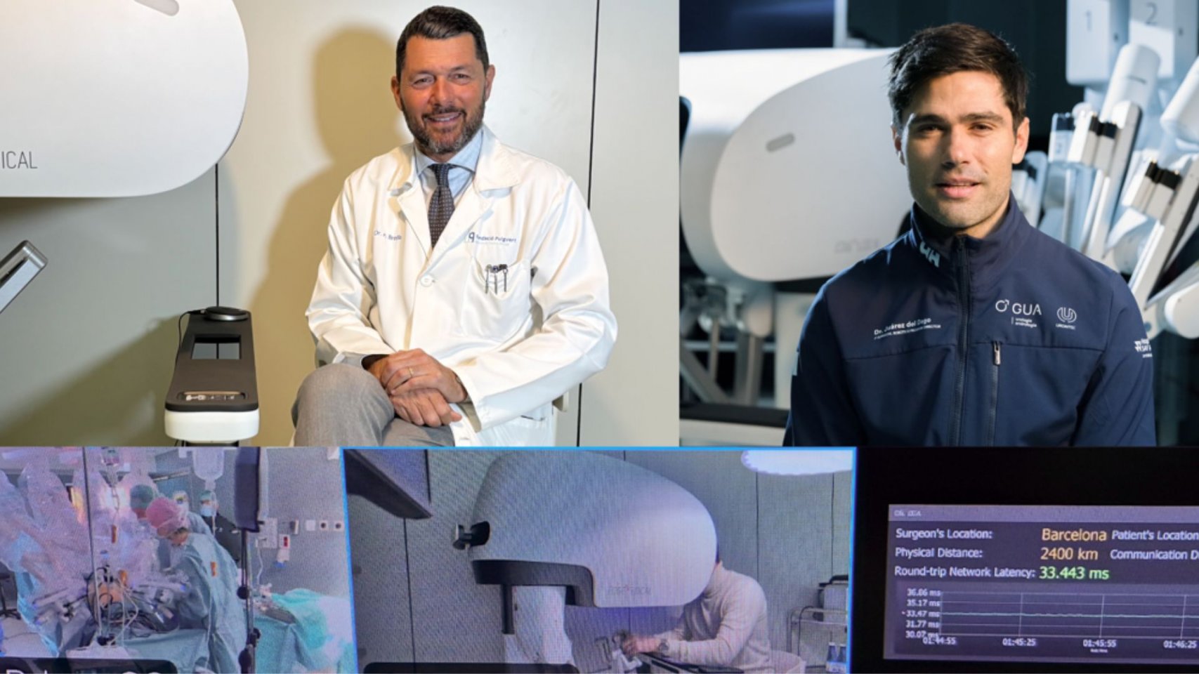 El Dr. Alberto Breda, Cirujano Urológico, implanta el primer programa clínico europeo de Telecirugía Robótica entre Barcelona-Canarias