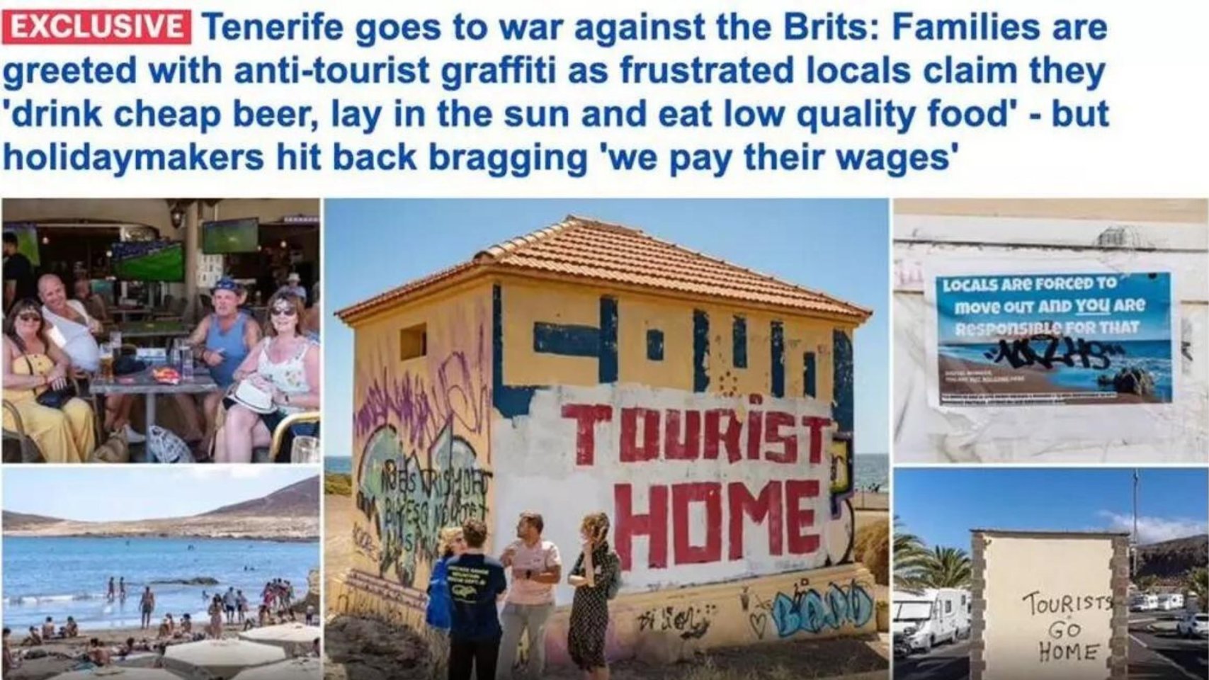 Información esta primavera del Daily Mail en el Reino Unido