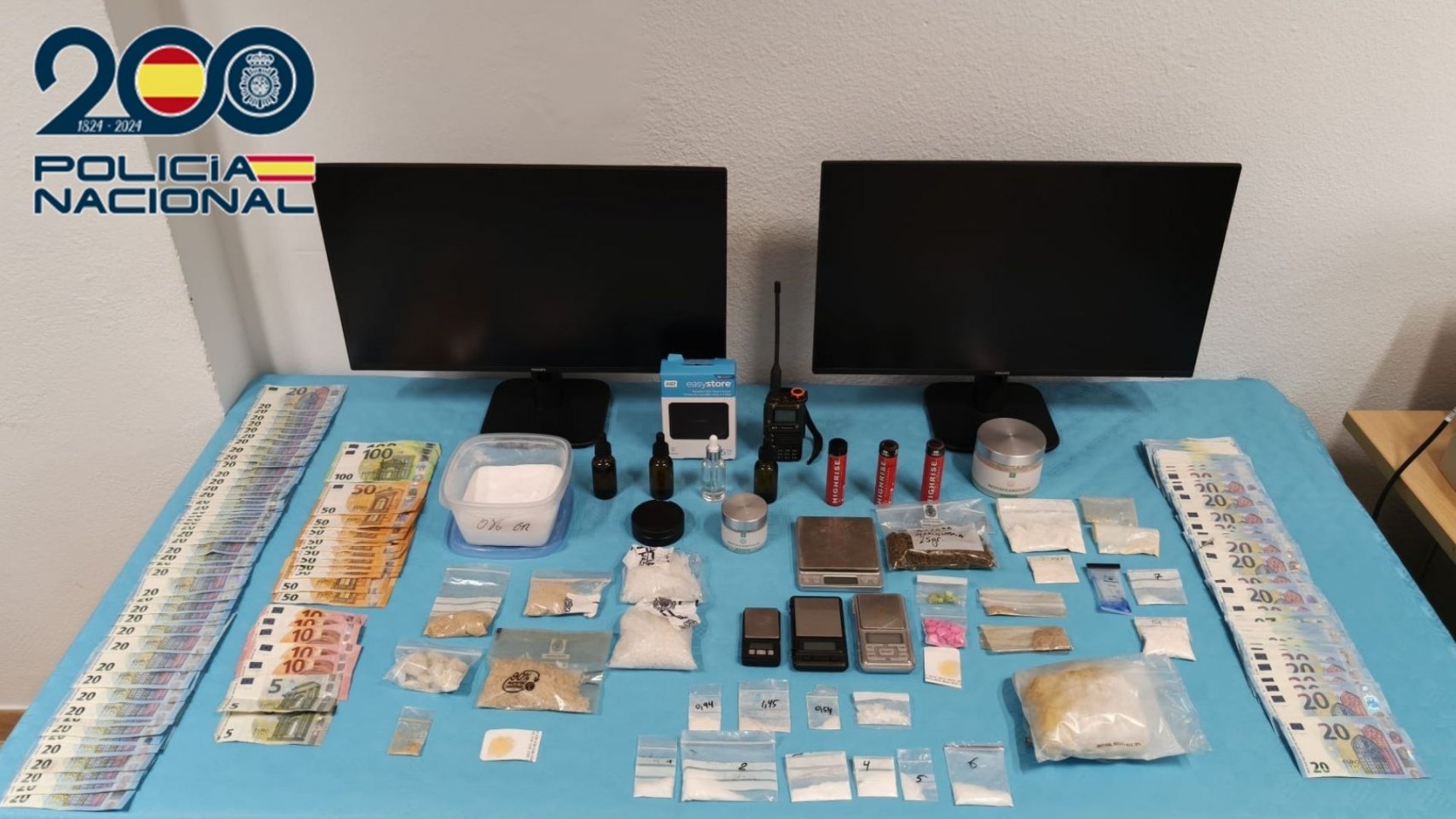 Detenido en San Bartolomé de Tirajana un hombre cuando se disponía a trasladar droga a Barcelona