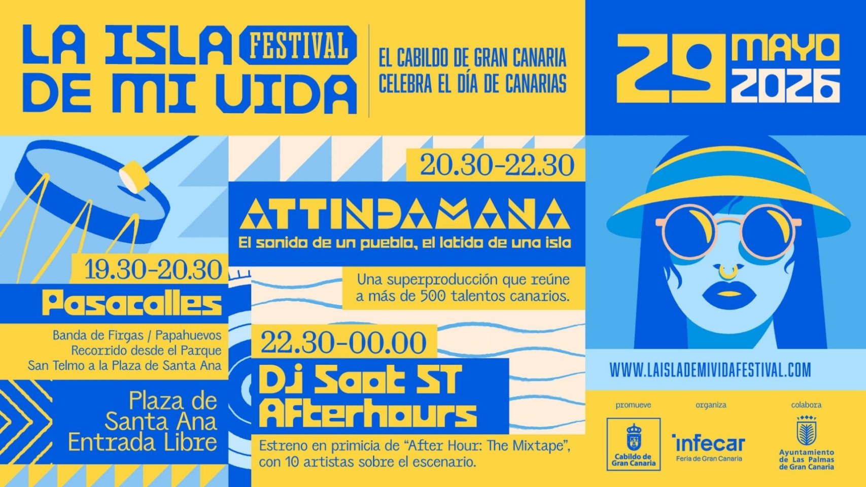 Raíz y modernidad: el Festival ‘La Isla de Mi Vida’ transforma la Plaza de Santa Ana en la gran caja de resonancia de la creatividad de Gran Canaria