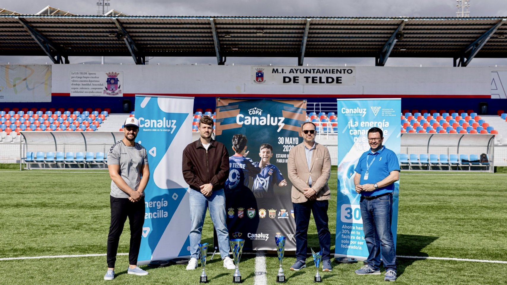 La Copa Canaluz reunirá este Día de Canarias en Telde a equipos de varias islas en la gran fiesta del fútbol base canario
