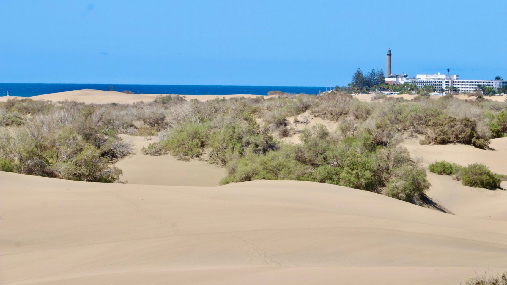 Dunas y Faro de Maspalomas