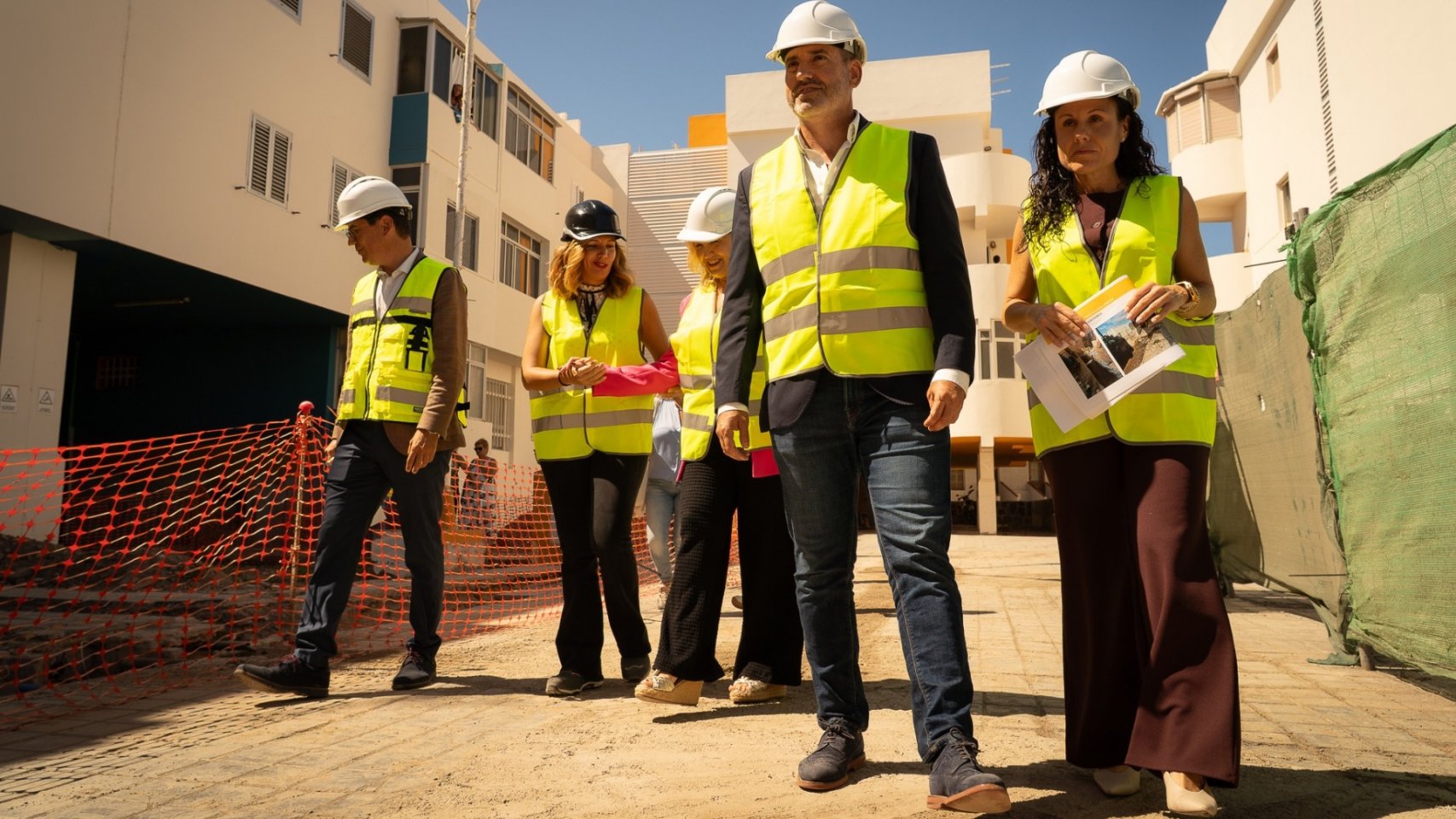 La renovación de la urbanización Santa Águeda en El Pajar estará terminada en octubre