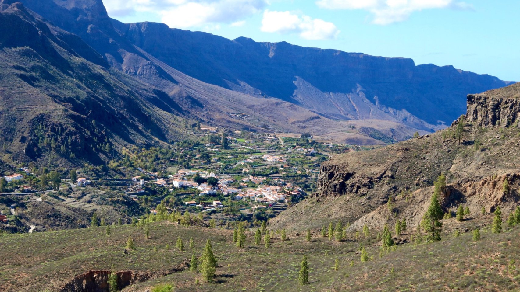 Panorámica de Fataga