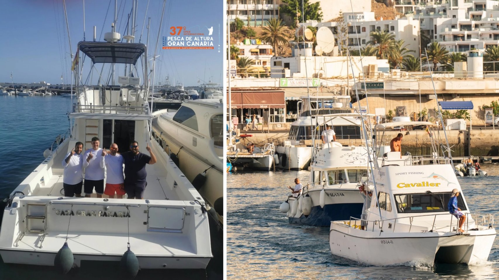 Un tercer marlín sobre la bocina corona al ‘Cata Gran Canaria’ en el Open Internacional de Pesca de Altura