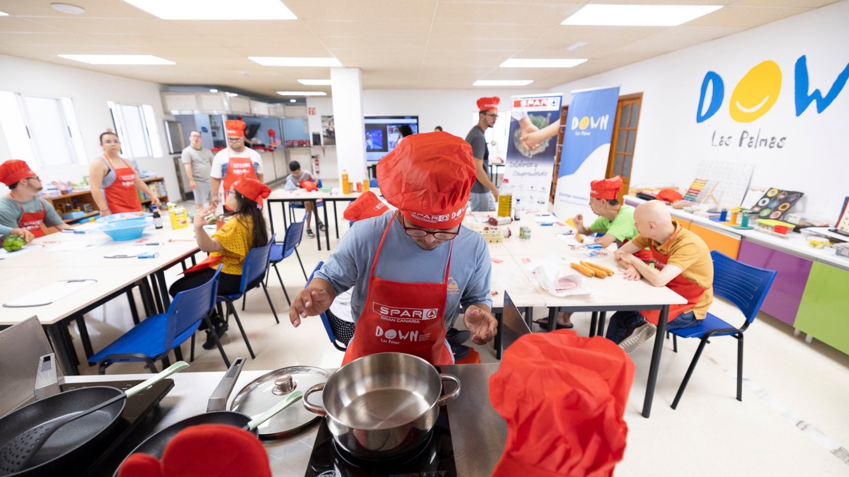 SPAR Gran Canaria y la Asociación Síndrome de Down: ocho años cocinando autonomía