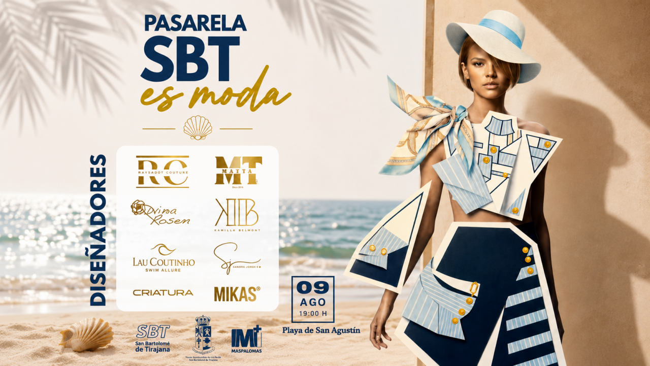La Pasarela SBT es Moda debuta en la Playa de San Agustín para impulsar el talento creativo local