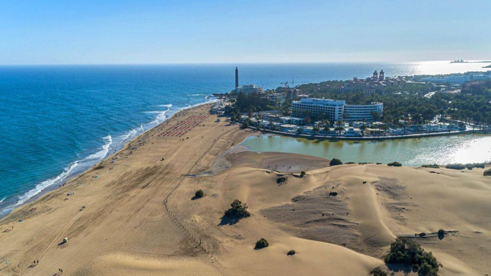 Charca y Faro de Maspalomas - Gran Canaria