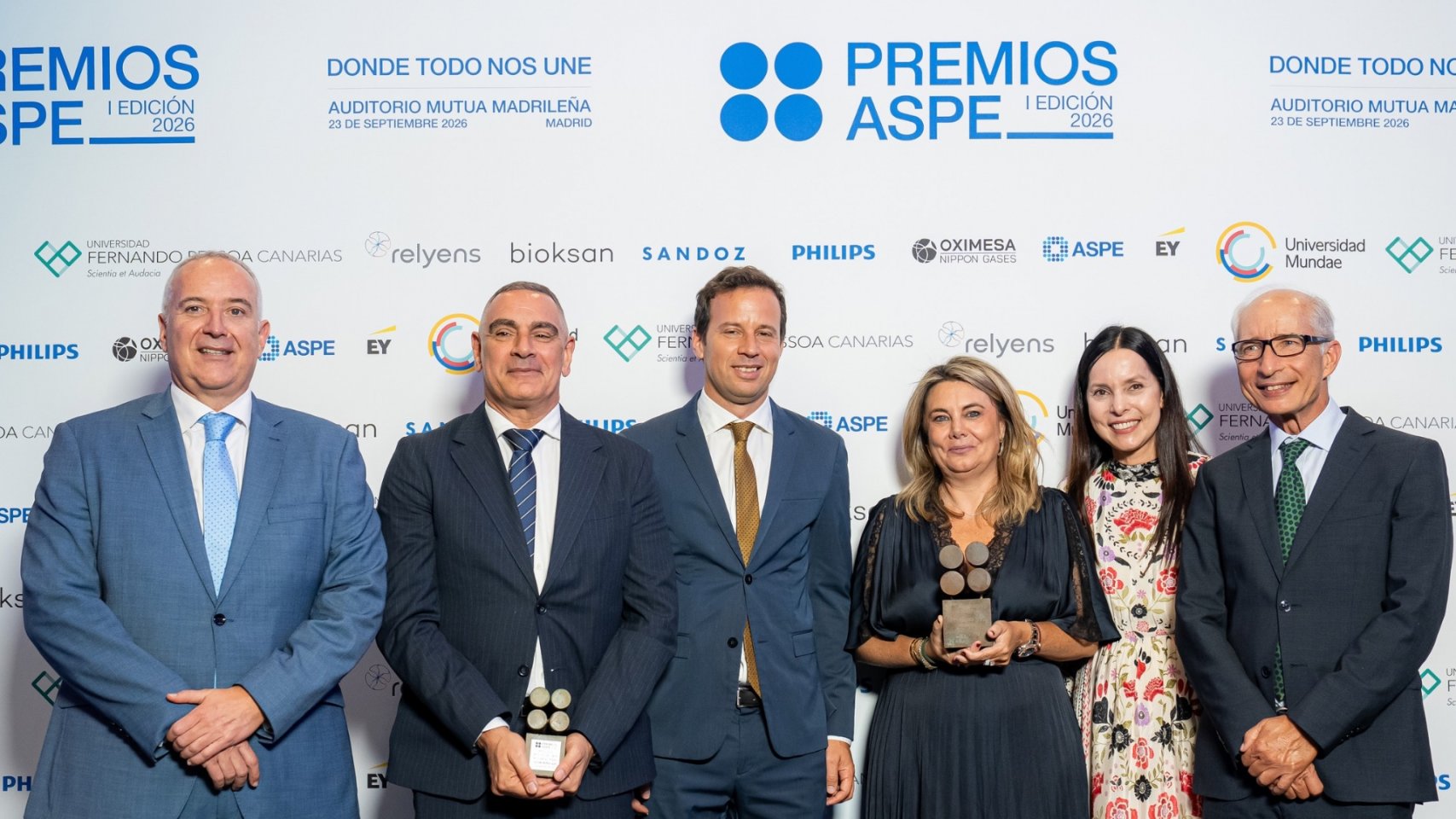 Hospitales Universitarios San Roque, reconocido en los   I Premios ASPE por su apuesta por la colaboración público-privada