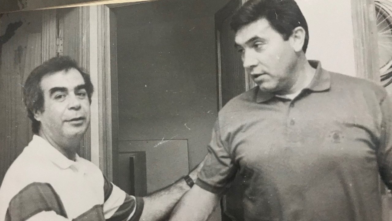 Eddy Merckx y Felipe del Rosario