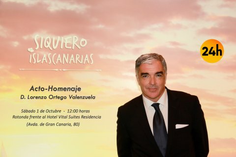 Homenaje a Lorenzo Ortego en Maspalomas