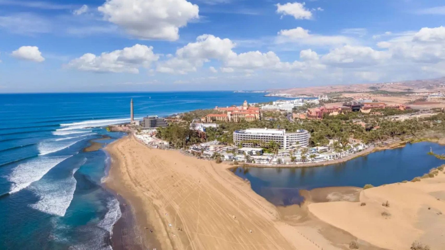 El Faro y Charca de Maspalomas - Gran Canaria