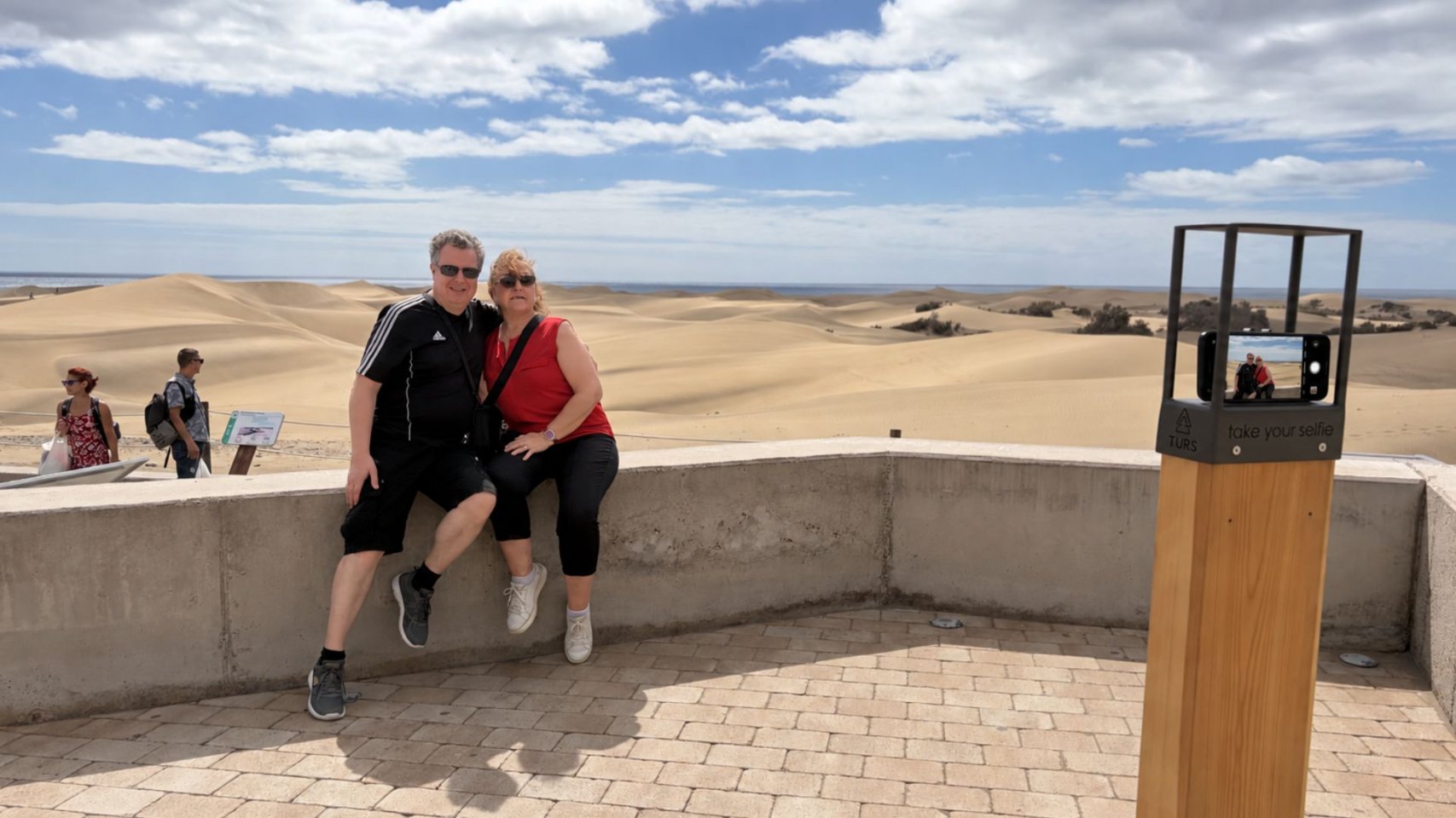 El Mirador de las Dunas de Maspalomas estrena tótem fotográfico para potenciar su promoción digital
