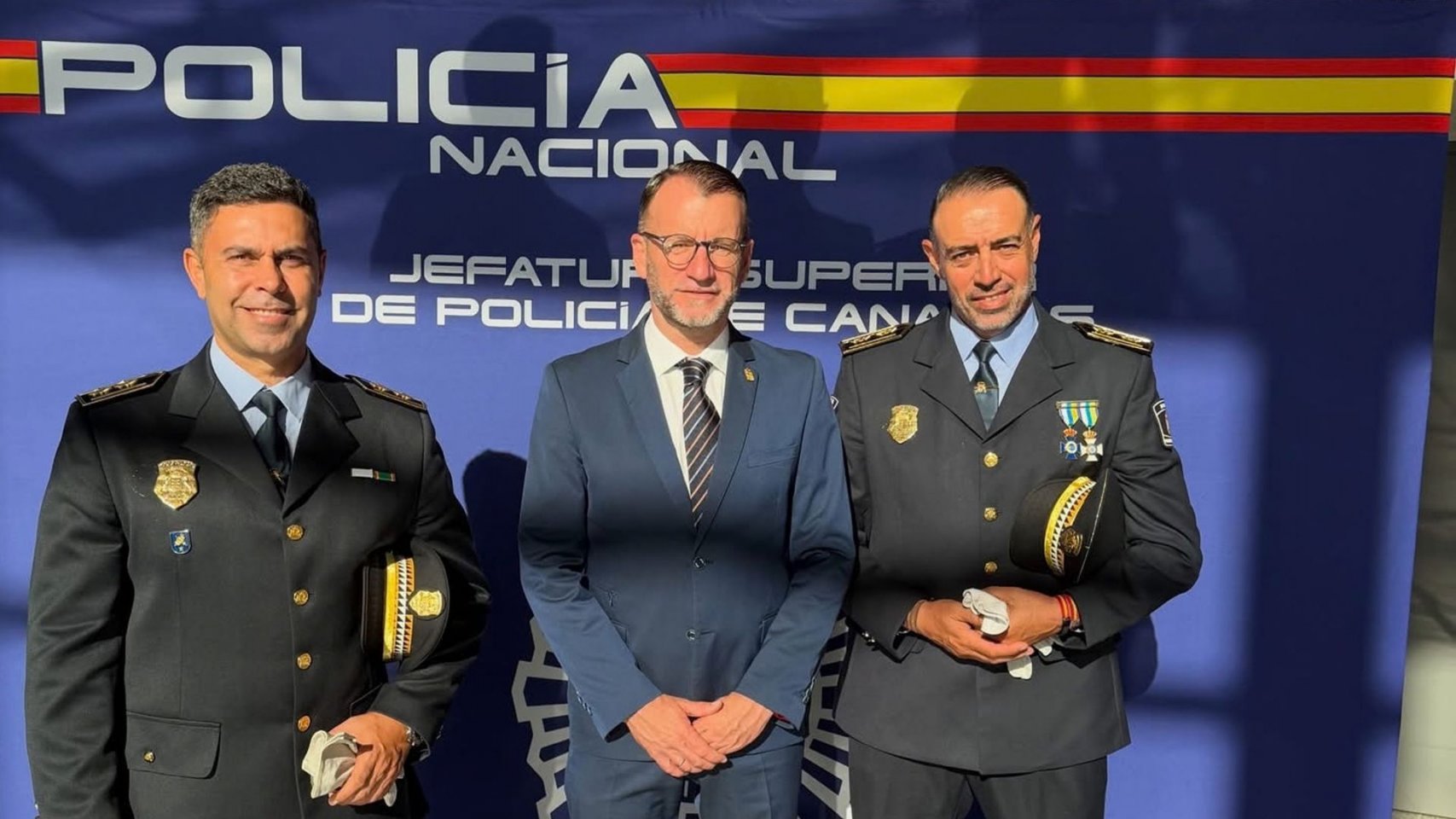 La Policía Nacional celebra en San Bartolomé de Tirajana el acto central del Día de la Policía