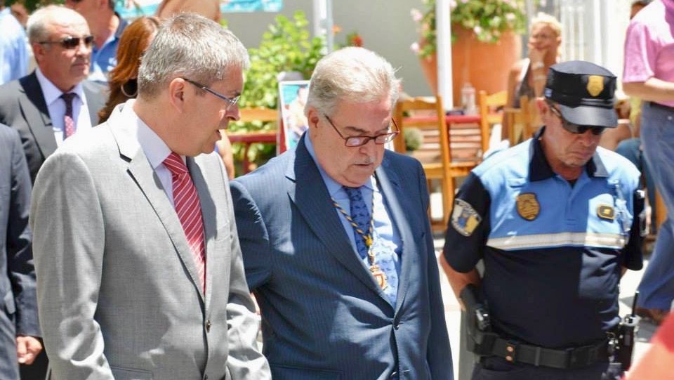 Marco Aurelio Pérez y José Miguel Bravo de Laguna en Tunte