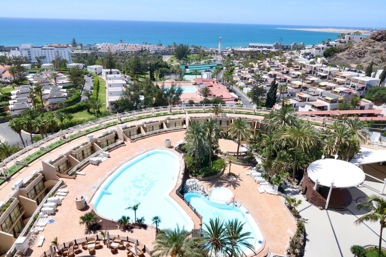 Panorámica de San Agustin, Gran Canaria