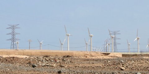 Molinos Eólicos en El Castillo del Romeral