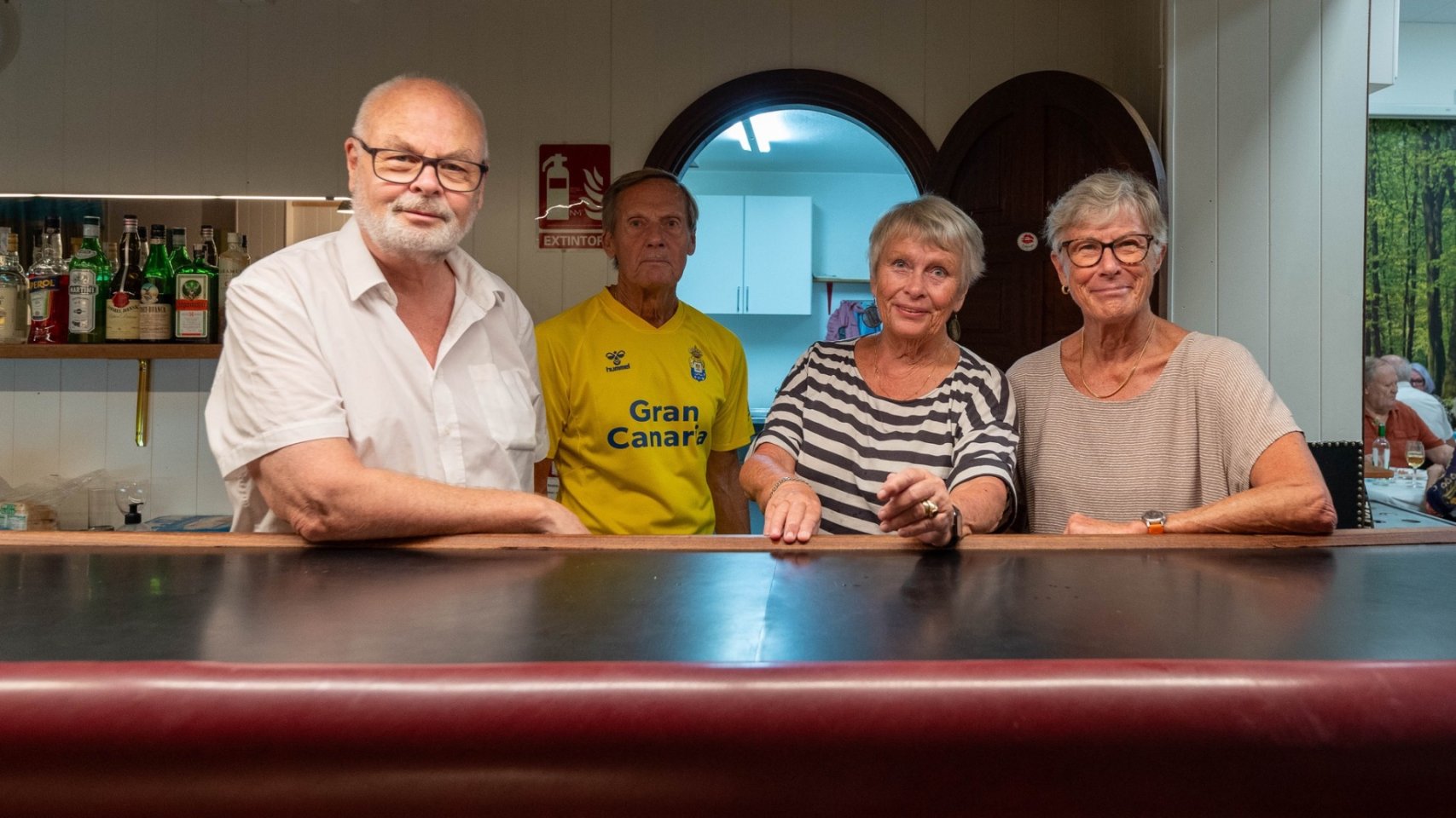 Miembros del Club Escandinavo de Gran Canaria