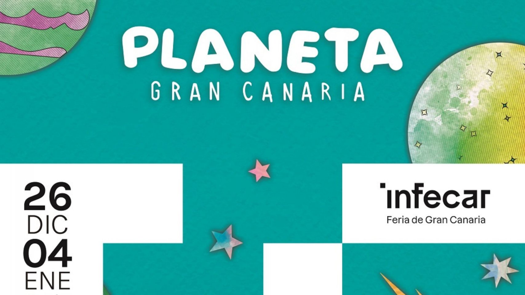 Planeta Gran Canaria regresa el 26 de diciembre a Infecar para celebrar 25 años de diversión y entretenimiento familiar