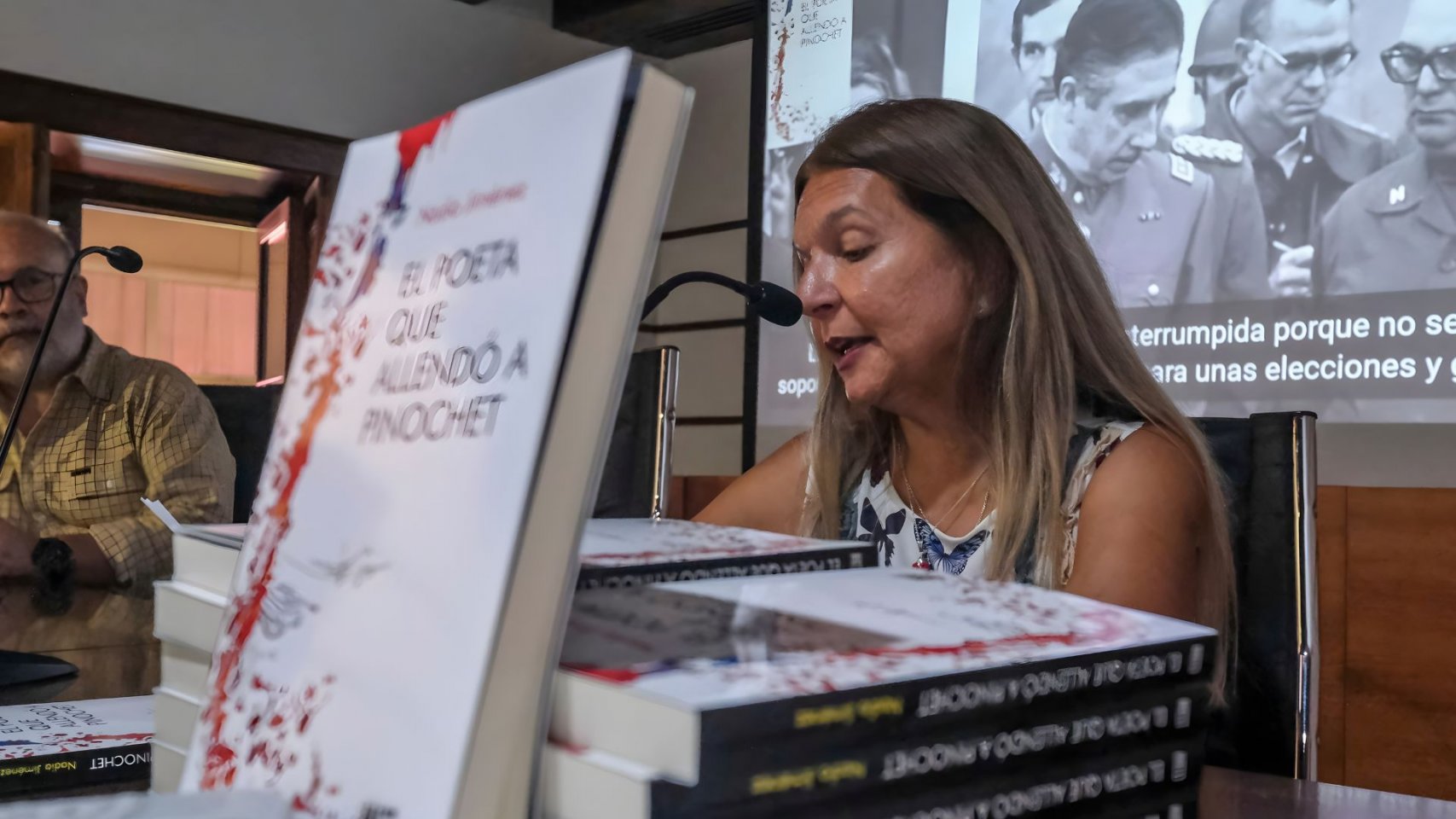 Nadia Jiménez rinde homenaje a Salvador Allende en su última obra, que se presentará en Maspalomas